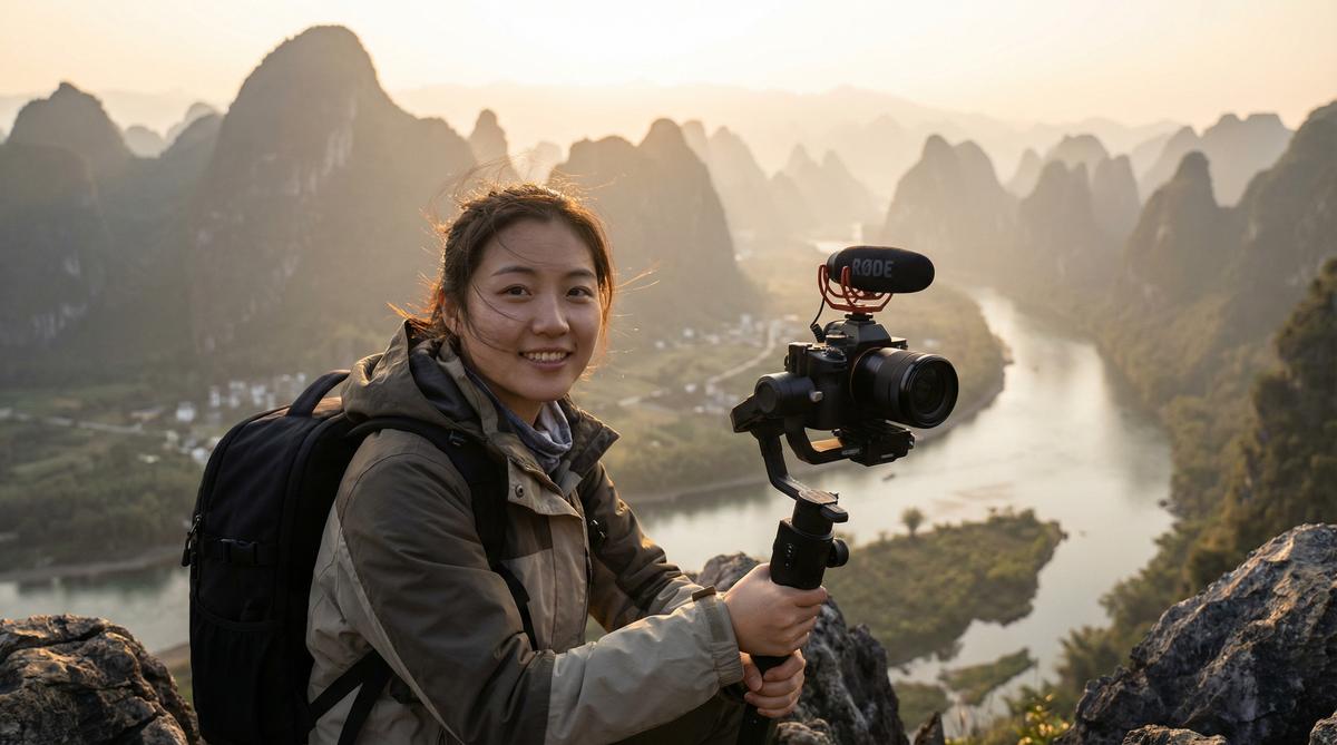 国产自拍旅行vlog视频